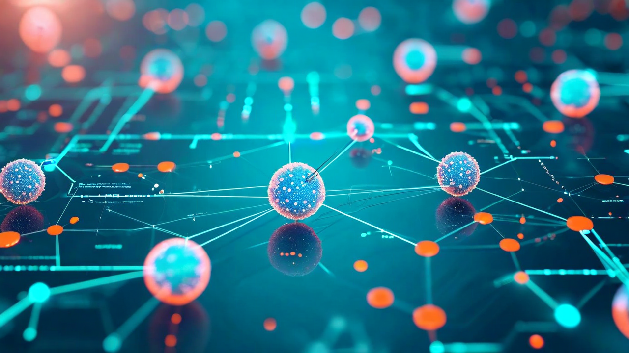 regulatory documents and molecular structure diagrams on a conference table